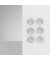 Haftmagnete 11203 rund 27mm Ø silber