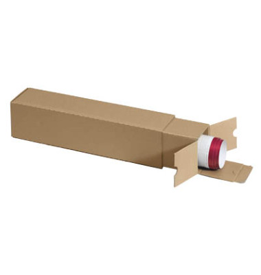 Teleskop-Versandhülse 363317 braun, bis DIN A1, innen 450-800x90x90mm, viereckig, Wellpappe 1-wellig Teleskop-Versandhülse 363317 braun, bis DIN A1, innen 450-800x90x90mm, viereckig, Wellpappe 1-wellig
