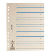 Trennblätter Easy Rip 44063-02 A4 chamois/blau 225g Recyclingkarton