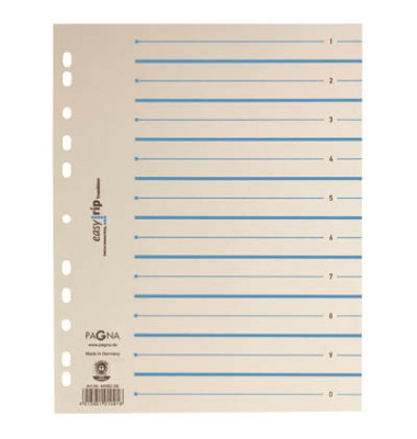 Trennblätter Easy Rip 44063-02 A4 chamois/blau 225g 