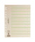 Trennblätter EasyRip A4 chamois/grün 225g 100 Blatt