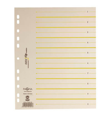 Trennblätter Easy Rip 44063-05 A4 chamois/gelb 225g 