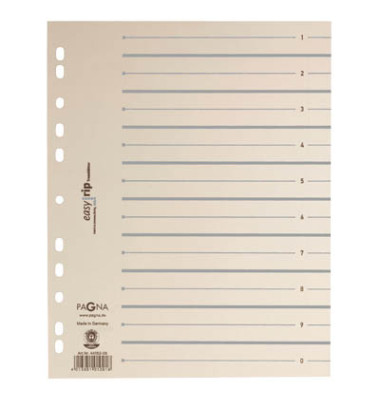 Trennblätter Easy Rip 44063-06 A4 chamois/grau 225g 