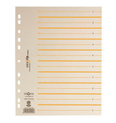 Trennblätter EasyRip A4 chamois/orange perforiert 225g 100 Blatt