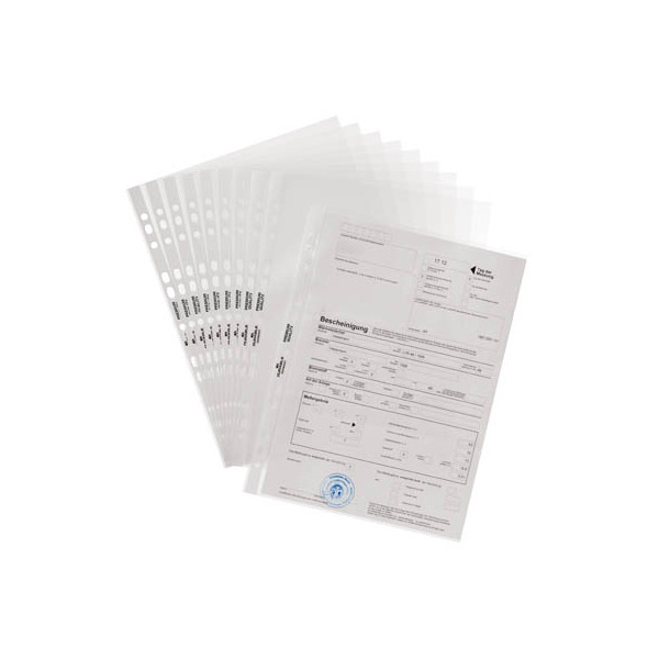 4005546214979 - Prospekthüllen Premium Quality 267619 Standard A4 glasklar glatt oben offen 008mm 4005546214979 100 Stück