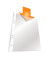 Prospekthüllen 265019 Standard, A5 transparent genarbt, oben offen, 0,055mm