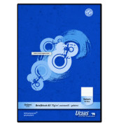 Briefblock 608741010 Style, Lineatur 9 / liniert, A5, 70g, blau, 50 Blatt