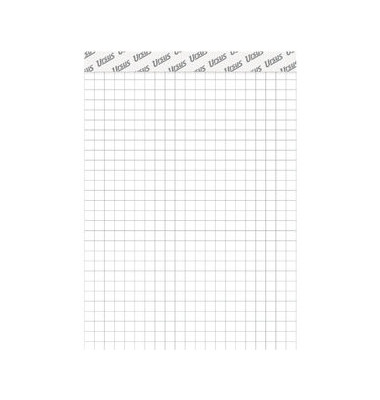 Notizblock 608451 20, kariert / Lineatur 22, A4, 60g, 48 Blatt