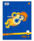 Collegeblock 040480015 Style Work flow, Muster, Lineatur 27 / liniert mit Rand innen/außen, A4, 70g, blau, 80 Blatt