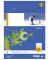 Schulheft 040416002 Style, Lineatur 2 / Lineatur 2, A4, 80g, blau, 16 Blatt / 32 Seiten