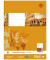 Vokabelheft 040540054, Lineatur 54 / 54: liniert, 2 Mittelstriche, A5, 70g, organge, 40 Blatt / 80 Seiten