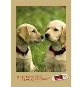 Zeichenblock A2 weiß blanco 10 Blatt