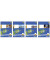 Schulheft 040416042 Style, Lineatur 40 / kariert, A4, 80g, blau, 16 Blatt / 32 Seiten