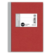 Geschäftsbuch 608401020, STYLE, rot, A6, kariert, 70g, 96 Blatt / 192 Seiten