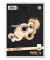Notizblock 608541010, liniert, A5, 70g, grau, 40 Blatt