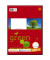 Collegeblock 04244820 Green, Lineatur 22 / kariert mit Rand innen, A4, 70g, rot, 48 Blatt