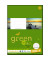 Notizblock 044380 20, kariert, A4, 70g, gr&uuml;n, 100 Blatt
