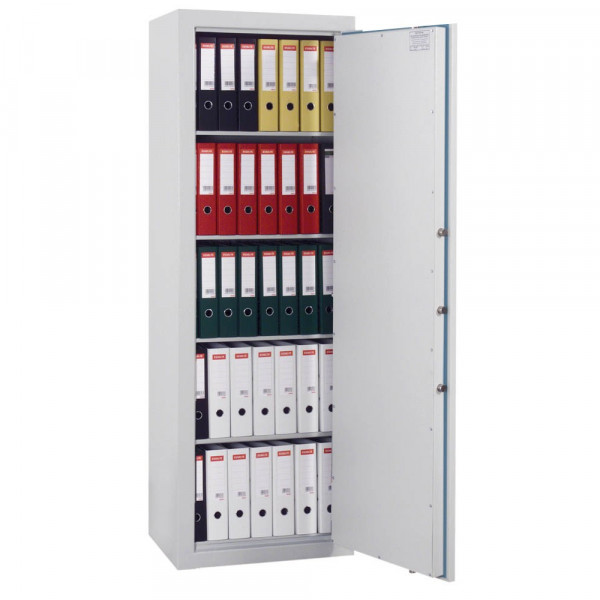 5901468318025 - Sicherheitsschrank Karlsruhe VI Sicherheitsstufe 1 nach EN 1143-1 mit Feuerschutz lichtgrau 705 x 527 x 1875 cm 5901468318025 - Sicherheitsschrank Karlsruhe VI Sicherheitsstufe 1 nach EN 1143-1 mit Feuerschutz lichtgrau 705 x 527 x 1875 cm