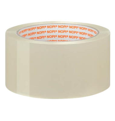 Packband Universal 57952-00000-00, 50mm x 66m, PP, leise abrollbar, transparent