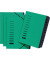 Ordnungsmappe 24122-03, 1-12 / AB-XYZ, gr&uuml;n, A4, 12 F&auml;cher