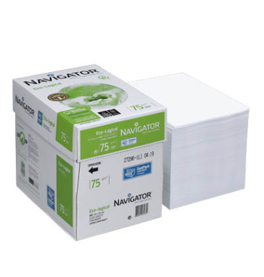 Kopierpapier Eco-Logical 824670A75LAS A4 75g hochweiß 