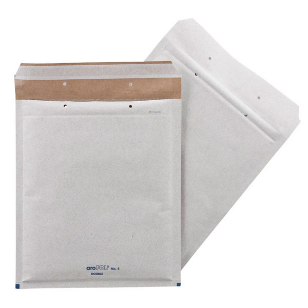 4009445002255 - Luftpolstertaschen No 5 2FVAF000225 innen 210x260mm haftklebend + Lochung für Klammer grauweiß 4009445002255 50 Stück 4009445002255 - Luftpolstertaschen No 5 2FVAF000225 innen 210x260mm haftklebend + Lochung für Klammer grauweiß 4009445002255 50 Stück