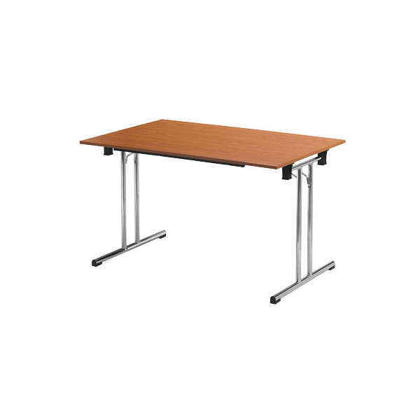 3700245507926 - Schreibtisch TPCH147M 74cm (H) 140x70cm (BxT) rechteckig kirschbaum chrom 3700245507926 SODEMATUB 3700245507926 - Schreibtisch TPCH147M 74cm (H) 140x70cm (BxT) rechteckig kirschbaum chrom 3700245507926 SODEMATUB