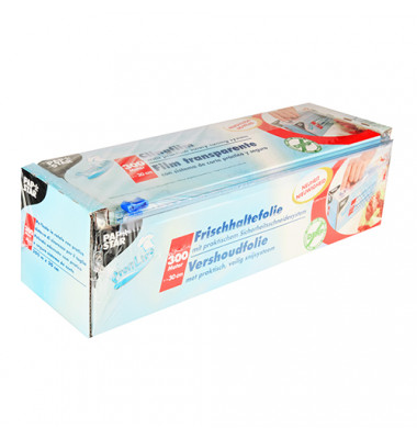 PVC-Frischhaltefolie in Box/10518 30,0 cm x 300 m transparent PVC