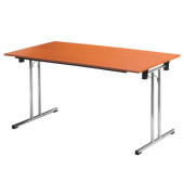 Schreibtisch TPCH167M klappbar kirsche rechteckig 160x70 cm (BxT)