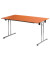 Klapptisch ohne TPCH167M, 74cm (H), 160x70cm (BxT), rechteckig, kirsche / chrom