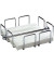 Serviettenspender WIRE 11763, silber, 19x6,5x19cm