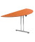 Anbautisch TPCHDR140M klappbar kirsche halbrund 140x70 cm (BxT)