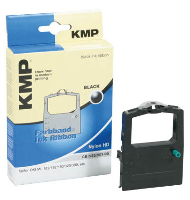 Farbband schwarz geeignet für OKI ML 182/192/193/320/380/390/3320/3390