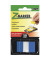 Haftmarker HN492, Z-Marker, 25x43mm, blau, ohne, Z-Notes, rechteckig
