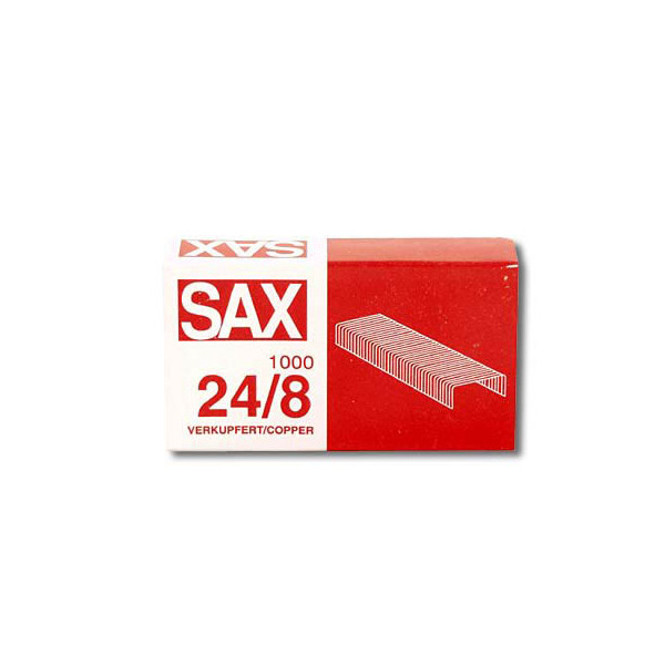 9002219030145 - Heftklammern 1-248-01 Stahldraht verkupfert 24 8 Heftleistung 50 Blatt max 9002219030145 1000 Stück 9002219030145 - Heftklammern 1-248-01 Stahldraht verkupfert 24 8 Heftleistung 50 Blatt max 9002219030145 1000 Stück