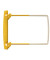 Abheftbügel Clip, 5710200, gelb, bis ca. 450 Blatt