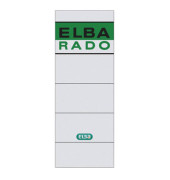 R&uuml;ckenschilder 100420955, wei&szlig;, breit/kurz, 59x155mm, selbstklebend, permanent 