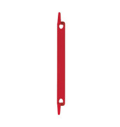 Abheftstreifen 14161C-03, 9x110mm, einteilig, Kunststoff, rot
