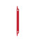 Abheftstreifen 14161C-03, 9x110mm, einteilig, Kunststoff, rot