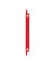 Abheftstreifen BI-CLIP Abheftstreifen 14161C-03, 9x110mm, Kunststoff, rot