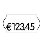 Preisetiketten 70-03M-0-003, 26x12mm, weiß permanent, 18.000 Etiketten