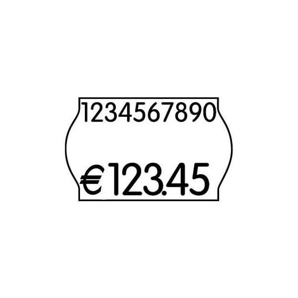 5706230122684 - Preisetiketten 70-21M-0-200 26x16mm weiß wiederablösbar 14400 Etiketten 5706230122684 12 Rolle 5706230122684 - Preisetiketten 70-21M-0-200 26x16mm weiß wiederablösbar 14400 Etiketten 5706230122684 12 Rolle