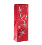 Geschenktasche GT109 Wave, Weihnachts-Motiv, 12,5cm x 36cm