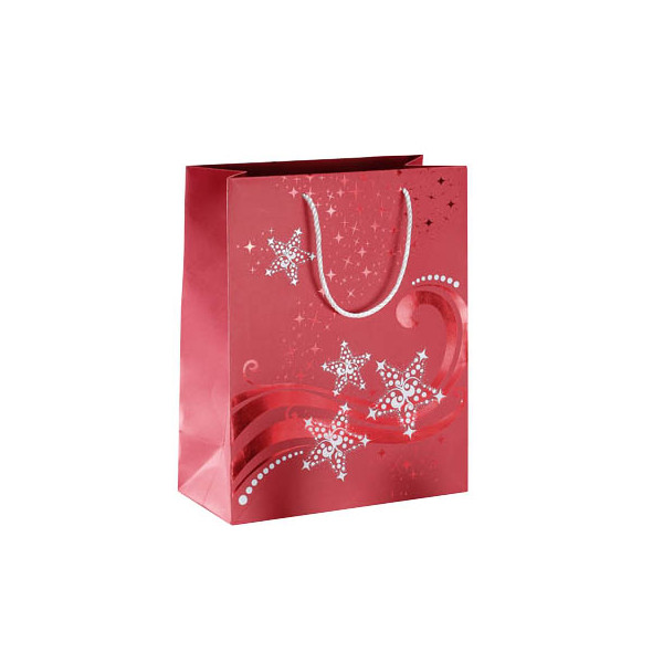 4004360857805 - Geschenktasche GT107 Wave Weihnachten farblich abgestimmte Tragekordel Sterne 26cm x 33cm 4004360857805 3 Stück 4004360857805 - Geschenktasche GT107 Wave Weihnachten farblich abgestimmte Tragekordel Sterne 26cm x 33cm 4004360857805 3 Stück