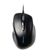 PC-Maus Pro Fit K72369EU, 5 Tasten, mit Kabel, USB-Kabel, Rechtshänder, optisch, schwarz