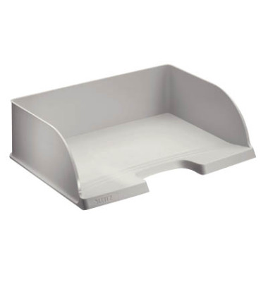 Briefablage Jumbo quer Plus 5219-00-85, A4/C4 quer, grau, Polystyrol stapelbar