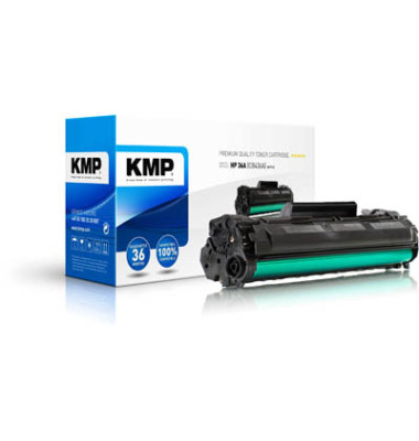 Toner schwarz ersetzt HP 36A