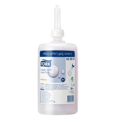 Handseife fl&uuml;ssig 420901 Premium Luxus, neutral, 1000 ml, Nachf&uuml;llkartusche