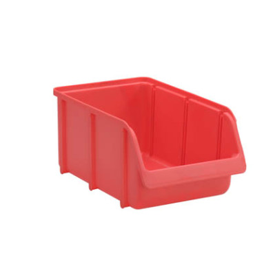Sichtlagerkasten 674100 Größe 4 außen: 332x207x155mm Polypropylen rot Sichtlagerkasten 674100 Größe 4 außen: 332x207x155mm Polypropylen rot