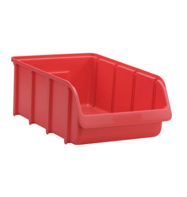 Sichtlagerkasten 675100 Größe 5 außen: 489x312x184mm Polypropylen rot Sichtlagerkasten 675100 Größe 5 außen: 489x312x184mm Polypropylen rot